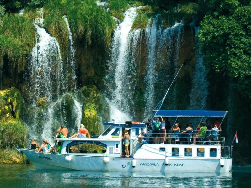 Villa Scolopax Rusticola Skradin With Heated Pool Exterior foto
