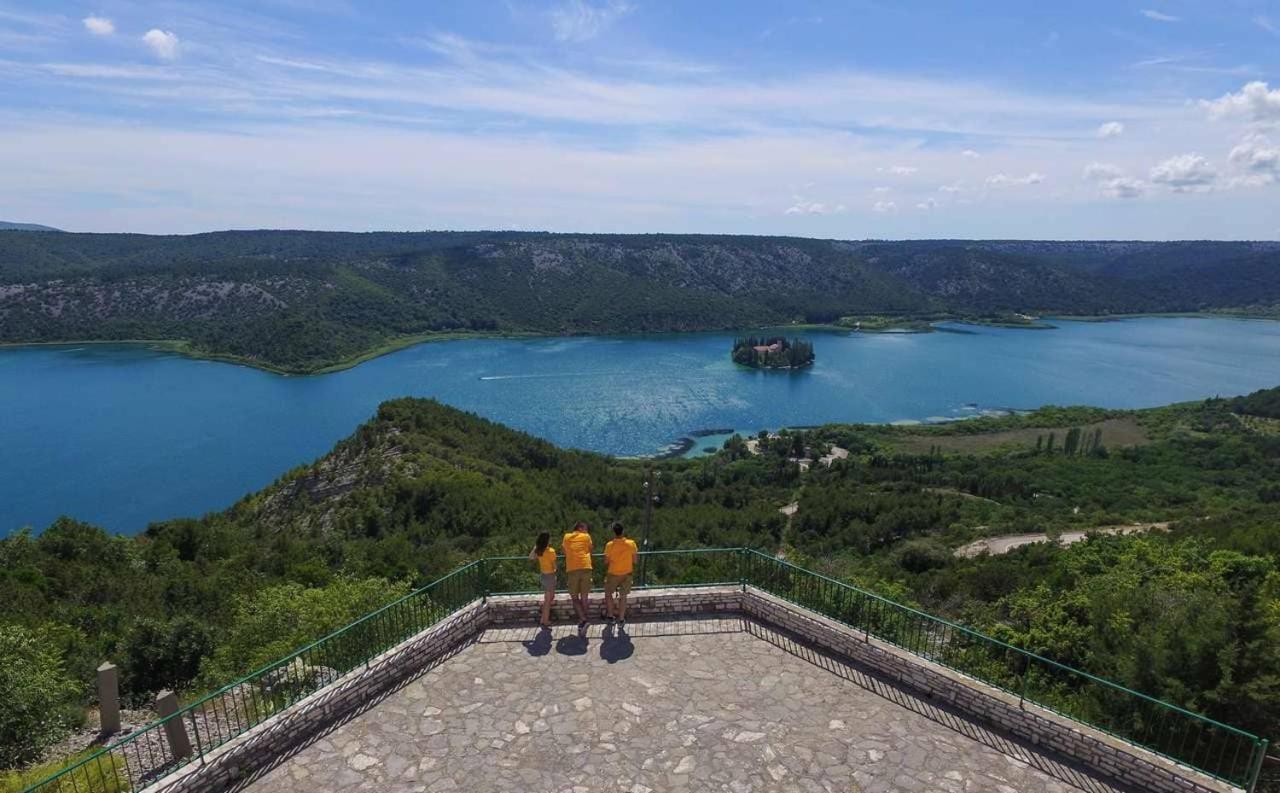 Villa Scolopax Rusticola Skradin With Heated Pool Exterior foto